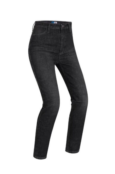 PMJ Ladies Sara High Waist Jeans (A) - Black